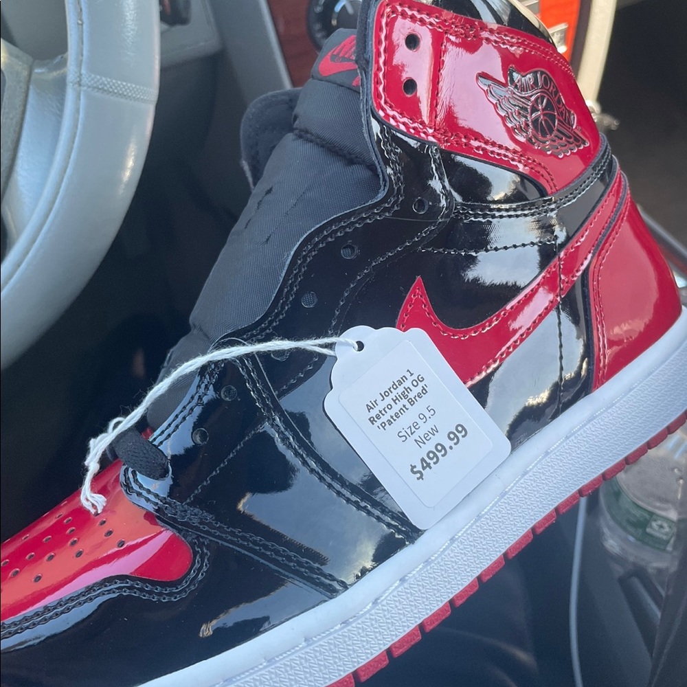 Air jordan 1 patent bred